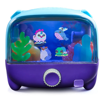 BITZEE Interactive Digital Aquarium Toy with 30 Virtual Fish, Large Display, LED Lighting, Touch-Responsive Electronic Pets, Ideal Gift for Children Ages 5 and Up, Perfect for Birthdays
